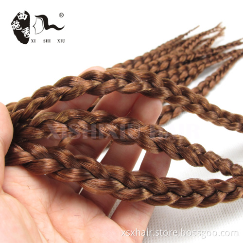 2016 Best Selling 3X synthetic box braid crochet hair extension